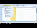 Reversing the codes of variables computing new variables in SPSS