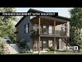 Calypso Chalet Plan Stunning Windows with Walk-Out Basement by Drummond House Plans