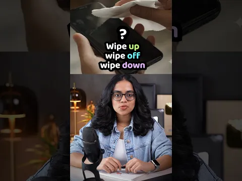 Wipe Up vs Wipe Off vs Wipe Down | Learn English Phrasal Verbs | Daily Use English Words