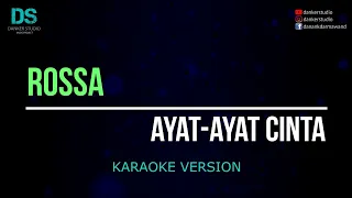 rossa ayat ayat cinta karaoke version tanpa vokal