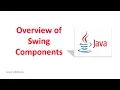 Overview of Swing Components Advanced Programming JAVA