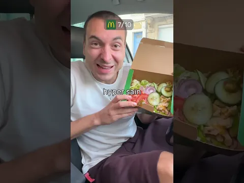 Quel fast-food a le produit le plus Sain ? 🥦😋