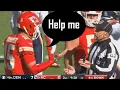 Patrick Mahomes caught on mic asking the refs for help Kansas City Chiefs Vs Denver Broncos
