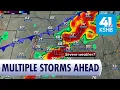 KSHB 41 Weather Update Multiple Thunderstorm Chances in Kansas City