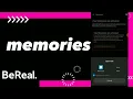 How To Find Memories on BeReal App