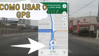 COMO USAR O GPS DO GOOGLE MAPS