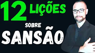 ✅ Pregação sobre Sansão. 12 Lições. Amilton Deolindo.