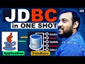 JDBC Java Database Connectivity in Java JDBC full course in ONE SHOT - by Coding Wallah