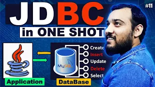JDBC Java Database Connectivity in Java JDBC full course in ONE SHOT - by Coding Wallah