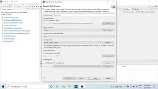 Java Web Project How to create a Java Web Project in Eclipse