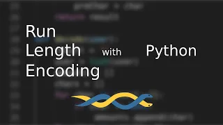 Run Length Encoding with Python RLE