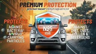 FRAM TrueAir Premium Cabin Air Filter - Premium Protection