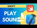How to add and play sound in Swift iOS Xcode AVFoundation AVAudioPlayer