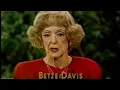 Bette Davis David Hartman 1985 TV Interview
