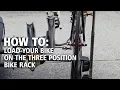 Bikes and Transit The three position bus bike rack - How to use