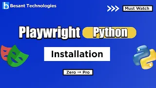 Playwright Setup Tutorial 2026 Playwright Python Course Chennai Bangalore Besant Technologies