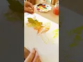 How to Make Leaf Prints After a Nature Walk - Nature Craft for Kids