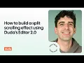 Download Lagu How to build a split scrolling effect with Editor 2.0