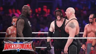 Shaquille O Neal enters the 3rd annual Andre the Giant Memorial Battle Royal WrestleMania 32