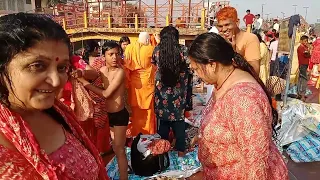 holy kartik purnima ganga snan haridwar vlog video subscribe ganga 