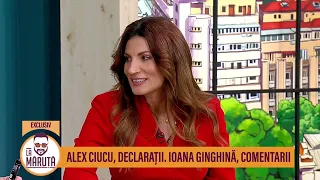 Alex Ciucu, declarații. Ioana Ginghină, comentarii