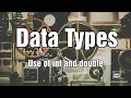 Lab3 V1 DataTypes Use of int and double Problem Solving Komal Arif