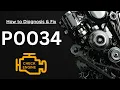 P0034 Bypass Valve A Control Circuit Low Trouble Code Diagnose Fix
