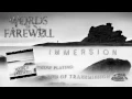 WORDS OF FAREWELL - Immersion (2012) // Official Audio // AFM Records