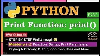 How to Use the Print Function in Python Step-by-Step Tutorial