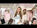 how to make ur BORING clothes CUTE diy Pinterest closet