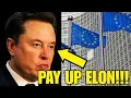 Elon Musk FREAKS OUT over EU Fine