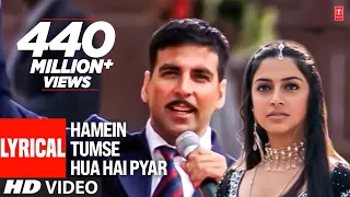 lyrical hamein tumse hua hai pyar alka y udit n anu malik sameer akshay kumar divya khosla kumar