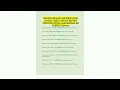SHADOW HEALTH FOCUSED EXAM COUGH WEEK 7 DANNY RIVERA UPDATED ACTUAL Exam Questions and CORRECT Answe