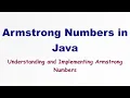 Exploring Armstrong Numbers in Java