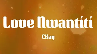ckay love nwantiti acoustic version letras 