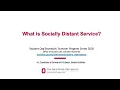 Student Org Essentials What is Socially Distant Service