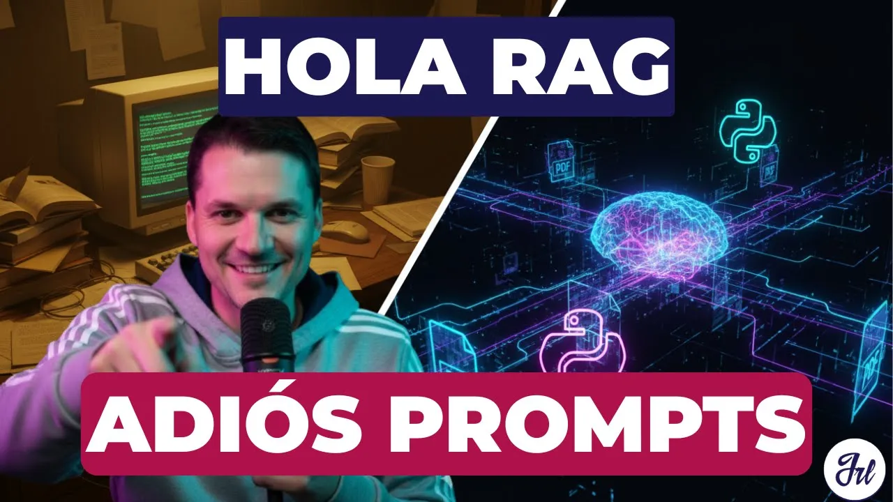 Adiós Prompt Engineering: Por qué RAG es el único futuro (Tutorial Python)