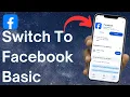 How To Switch To Facebook Basic Or Mbasic