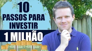 Como INVESTIR 1 MILHÃO DE REAIS passo a passo