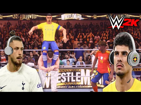 Video Thumbnail: Coman & Drăgușin Joacă WWE - Echipa Ronaldo VS Echipa Messi!
