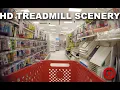 WALK THROUGH TARGET - 4K TREADMILL SCENERY