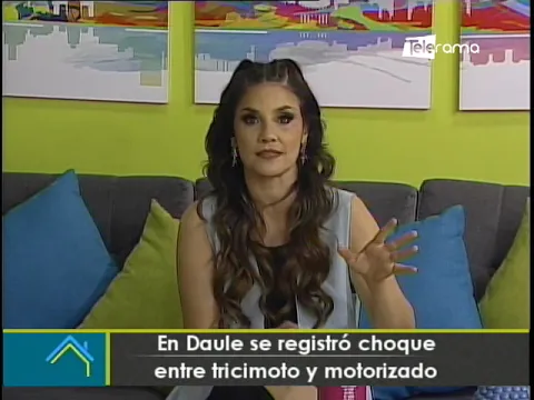 En Daule se registró choque entre tricimoto y motorizado