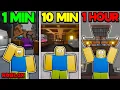 Roblox SCP 3008 Bases: 1 Minute VS 10 Minutes VS 1 Hour
