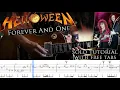 Lagu Helloween - Forever And One guitar solo lesson (with tablatures and backing tracks)