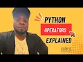 Python Operators
