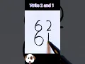 drawing a dog using numbers and letters