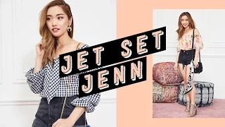 jet set jenn festival beauty kit lookbook