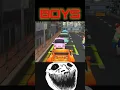 Download Lagu || Girls vs Boys in Dr Driving car Parking || #video   #shorts
