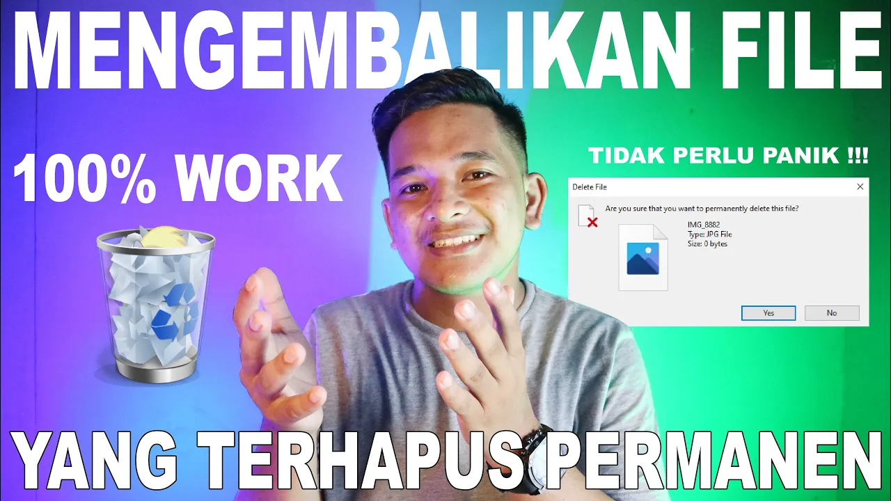 Cara Mengembalikan File Video Yang Sudah Lama Terhapus. 