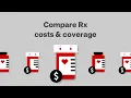 Compare Rx costs coverage